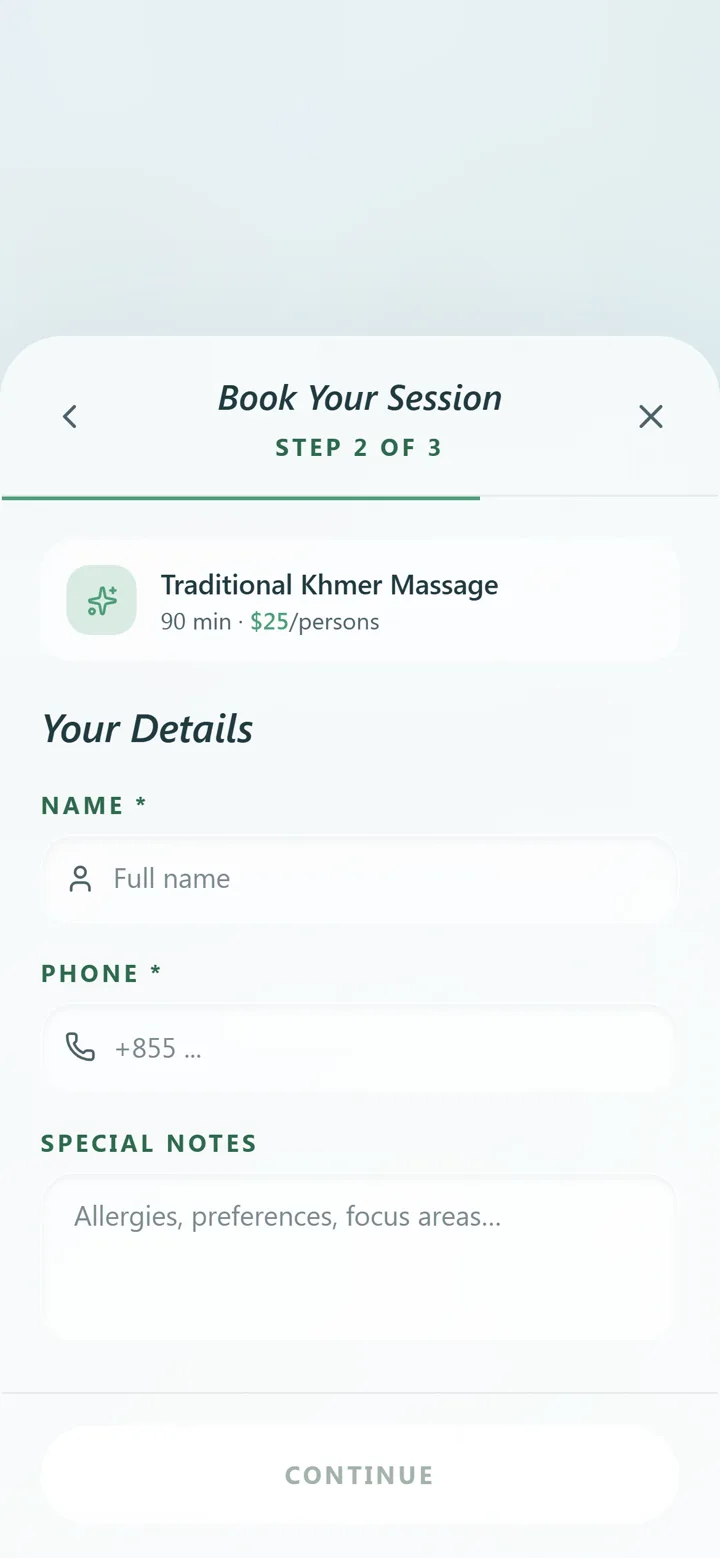 GOZEN — enter your name and phone number